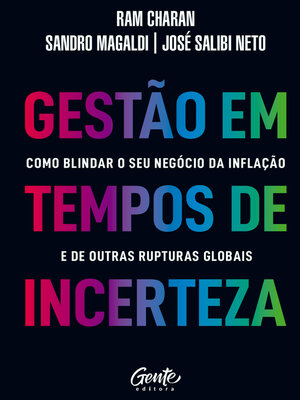 cover image of Gestão em tempos de incerteza